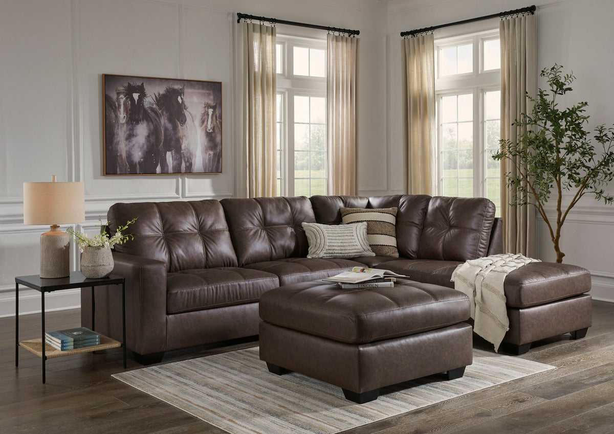 GALLANT Brown 36" x 36" Ottoman