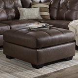GALLANT Brown 36" x 36" Ottoman
