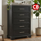 GANDER Black 31" x 47" Height Chest
