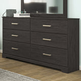 GATELL Charcoal 60" Wide x 37" Height Dresser
