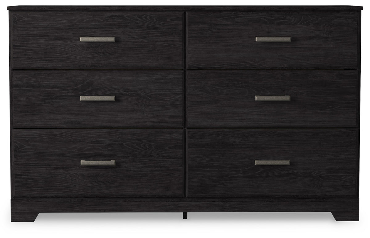 GATELL Charcoal 60" Wide x 37" Height Dresser