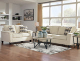 GAVINA Neutral Chenille Sofa & Loveseat