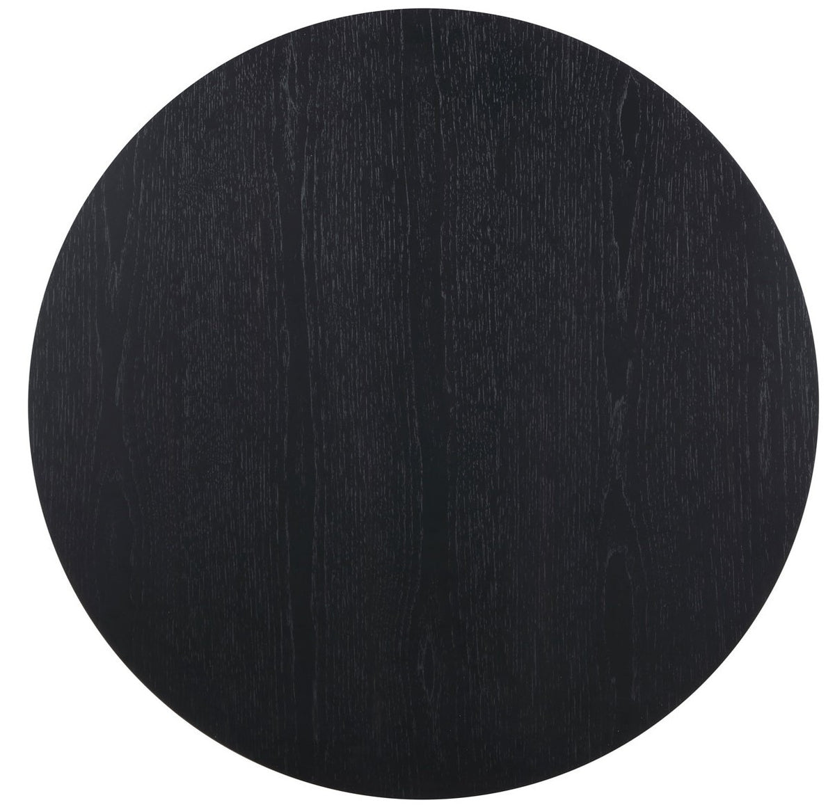 GAYLE Black 32" Wide Round Coffee Table