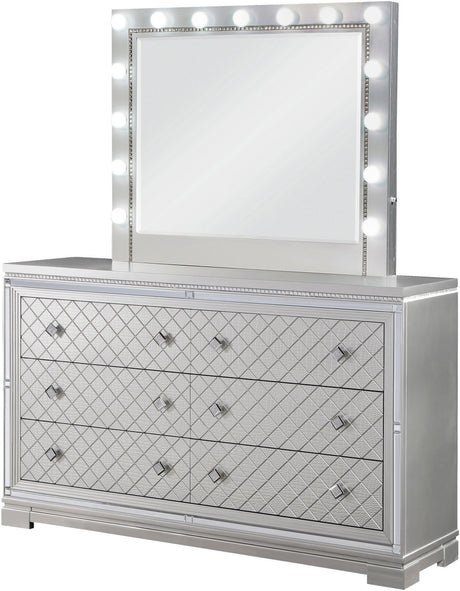 AZELL Black Velvet Storage Bedroom Set
