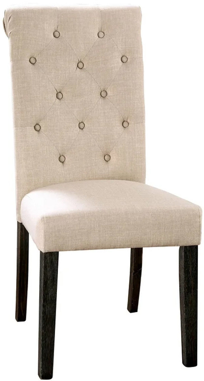 GEROLT Beige 5 Piece Dining Set with 100% Real White Marble