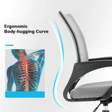 GEROME Gray 22" Wide Office Chair