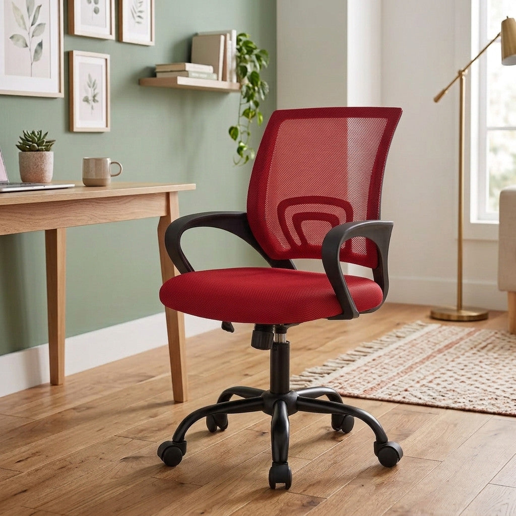 GEROME Red 22" Wide Office Chair