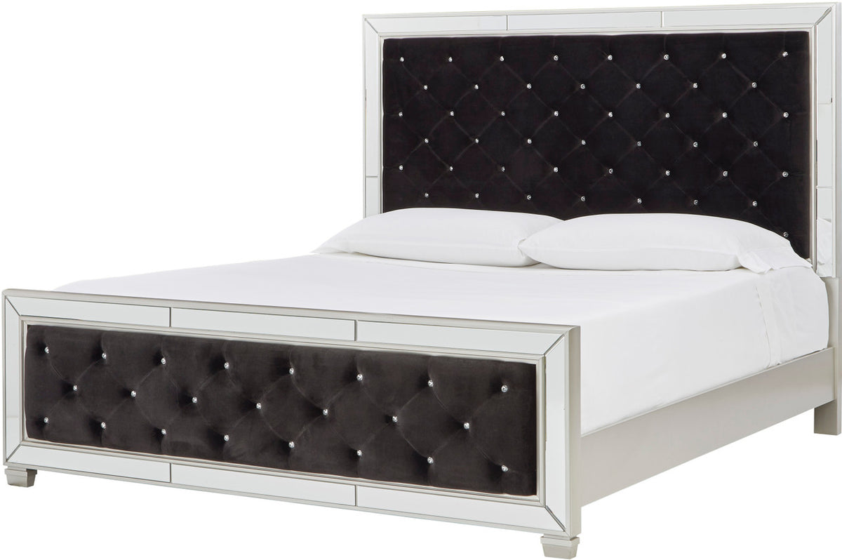 GERTZ Black Velvet Bed