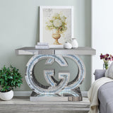 GG Mirror 44" Wide Console Table with LED Lights