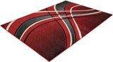 GILIAD Red 5' x 7' Area Rug