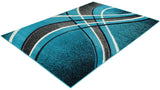 GILIAD Turquoise 5' x 7' Area Rug