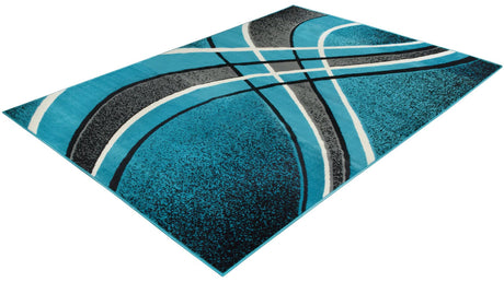GILIAD Turquoise 5' x 7' Area Rug