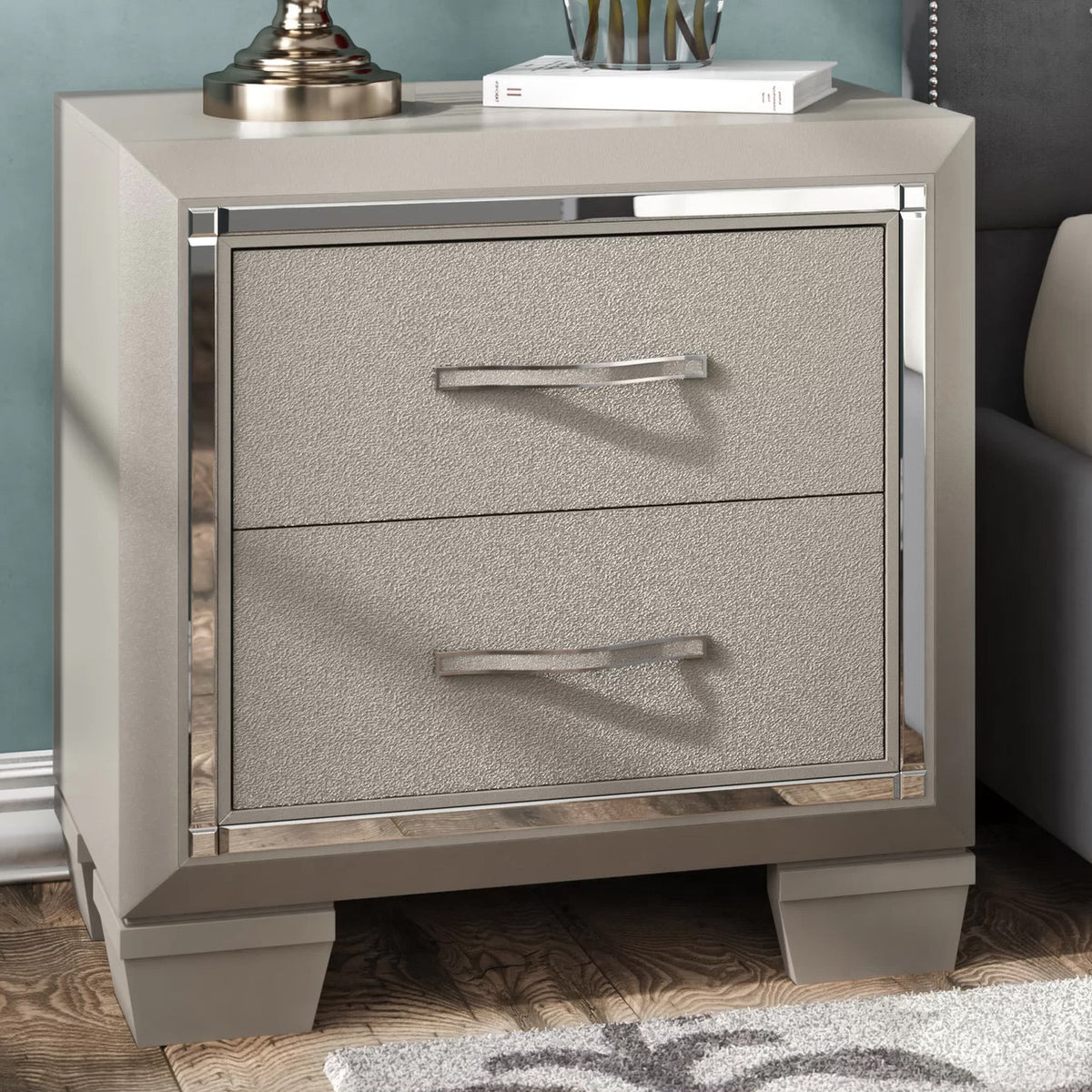 GIORGIA Champagne 27" Wide Night Stand