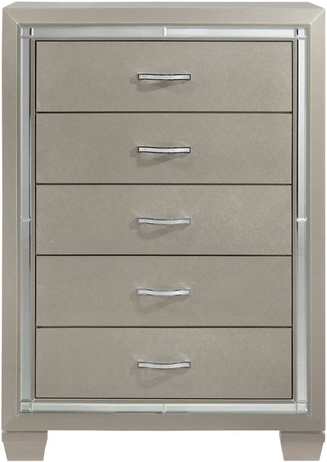GIORGIA Champagne 35" Wide YOUTH Chest