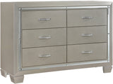 GIORGIA Champagne 54" Wide x 37" Height YOUTH Dresser