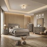 GOVINA Gray Bedroom Set