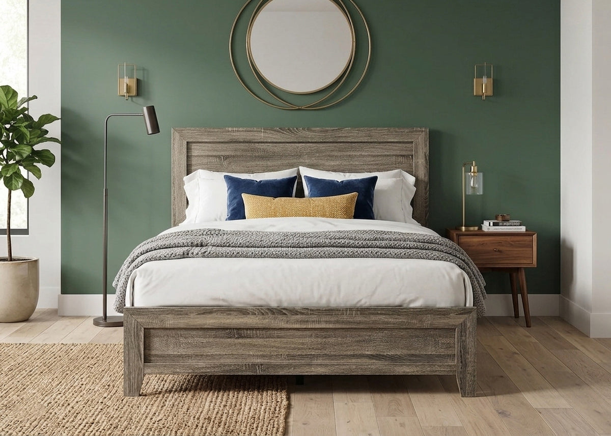 GOVINA Gray 51" Height Bed