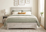 GOVINA White 51" Height Bed