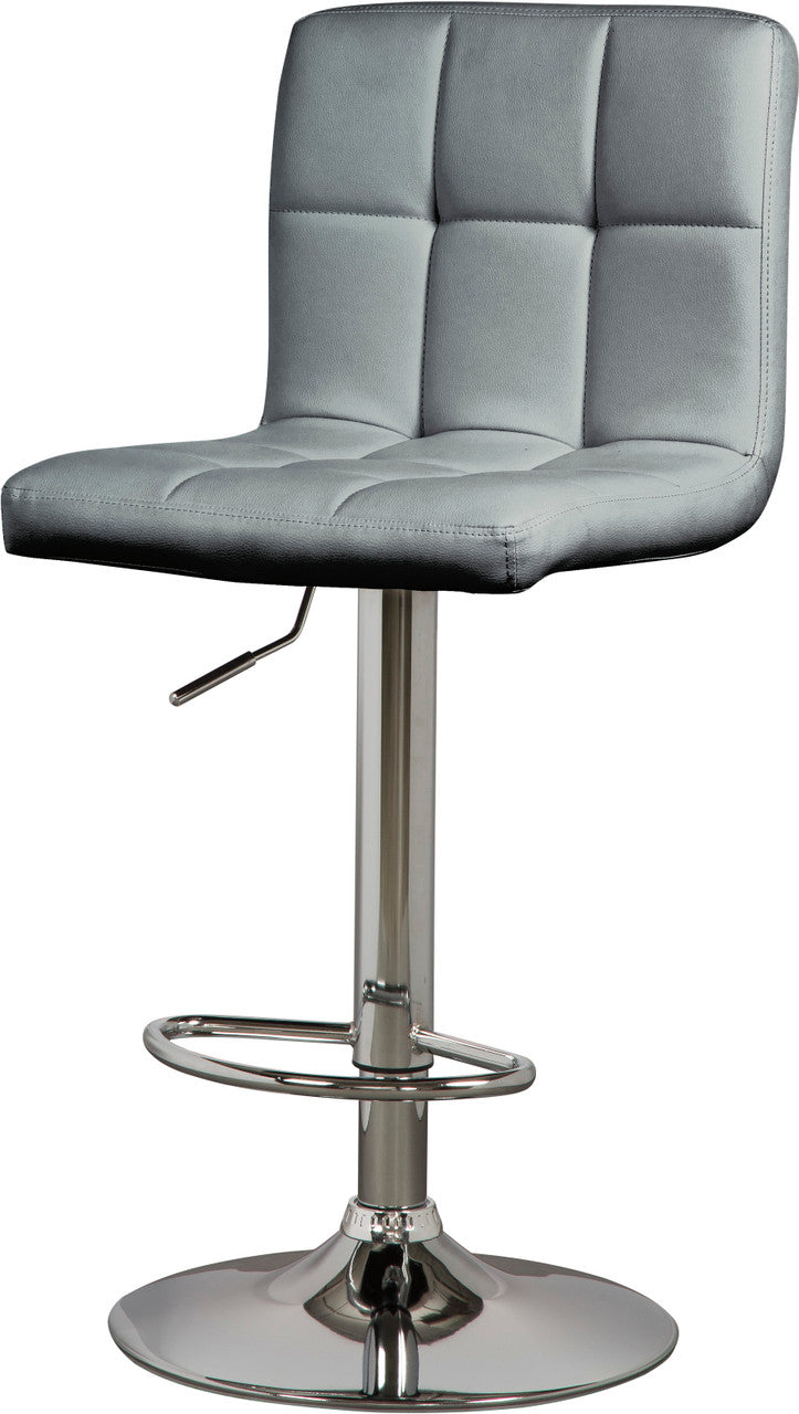 GREISON Gray 24-34" Adjustable Height Barstool
