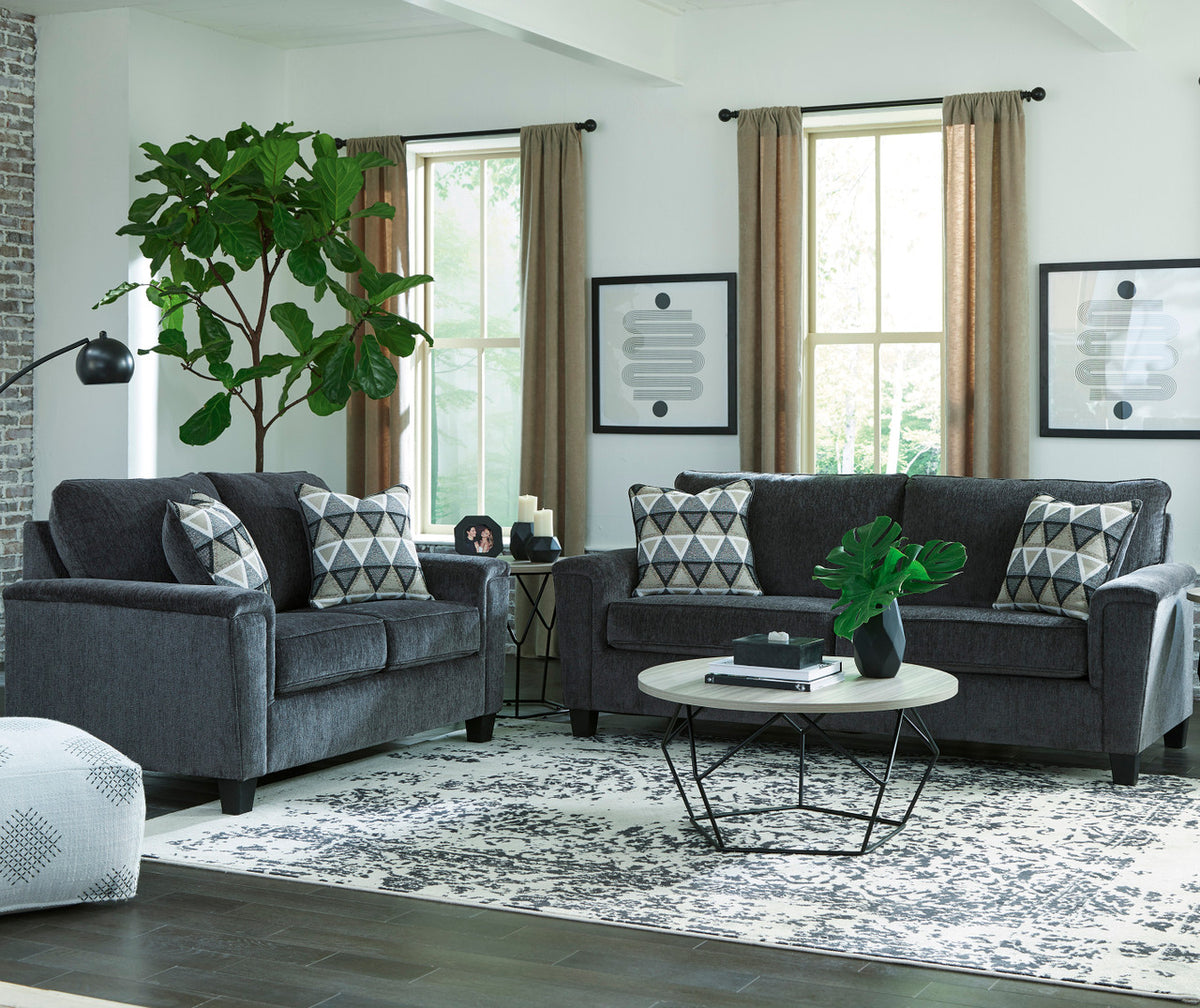GAVINA Gray 89" Wide Sofa