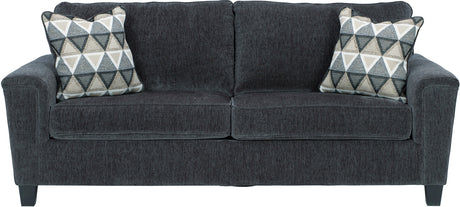 GAVINA Gray Chenille Sofa & Loveseat