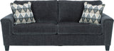 GAVINA Gray 89" Wide Sofa
