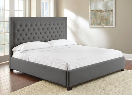 GEMMA Gray Bed