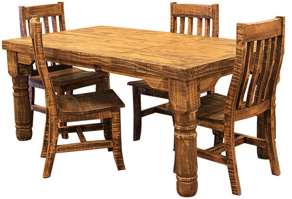 Provencia Brown 5 Piece Dining Set