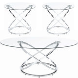 GEROS 3 Piece Table Set