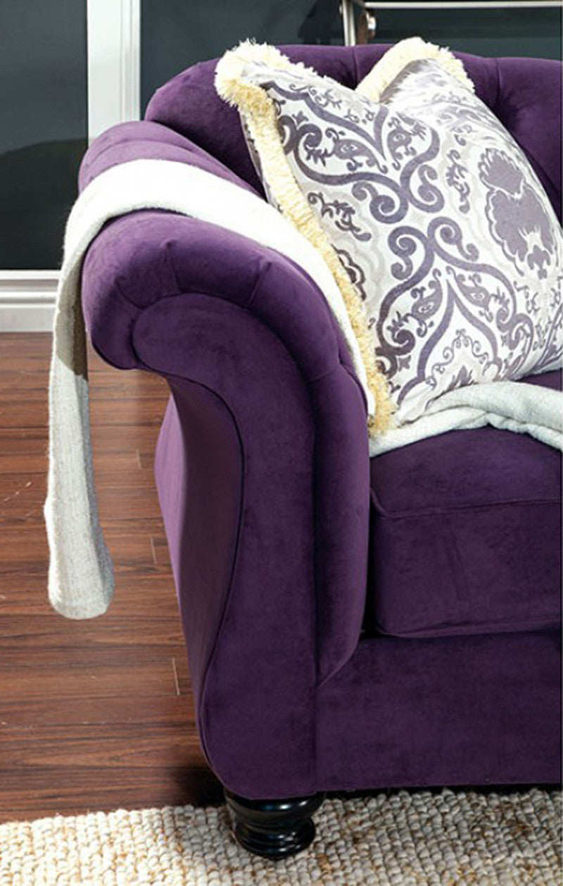 Gloria Purple Chair