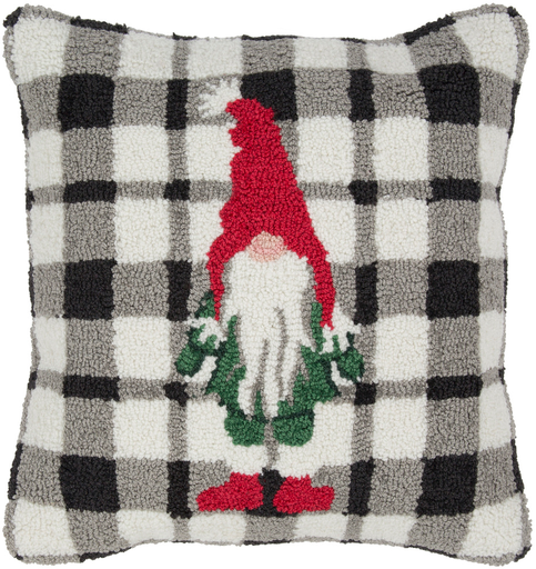 Designer Gnome Throw Pillow