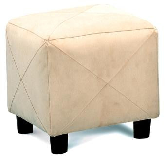 Greer Beige Ottoman