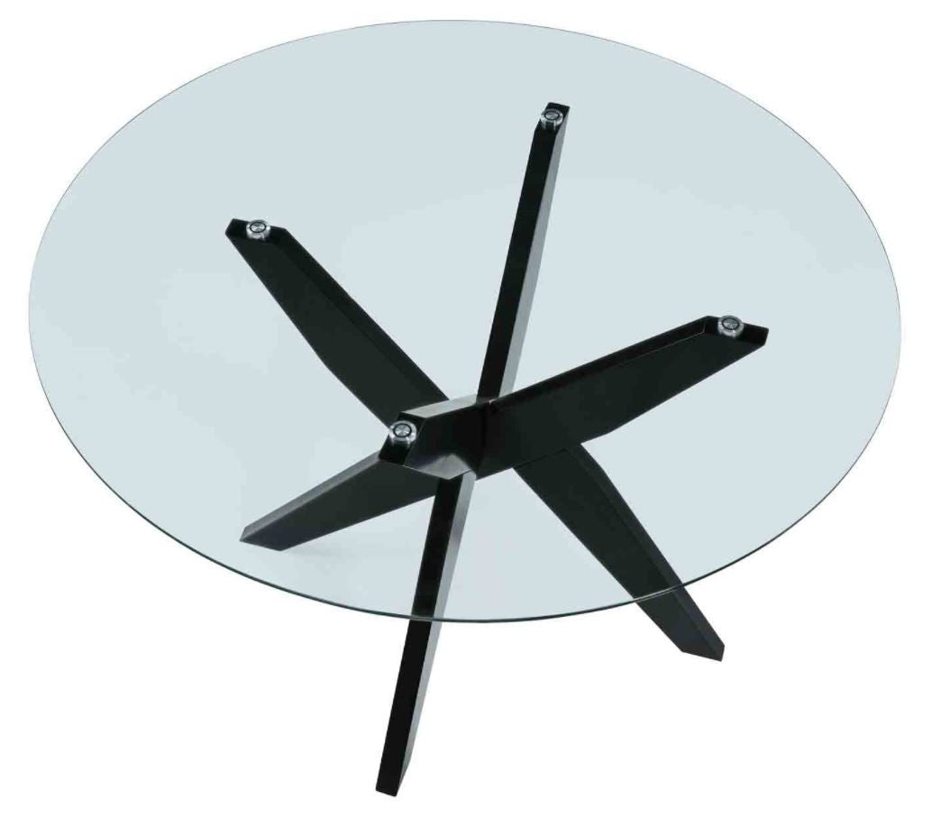 GUILDA Black 5 PC Dining Set