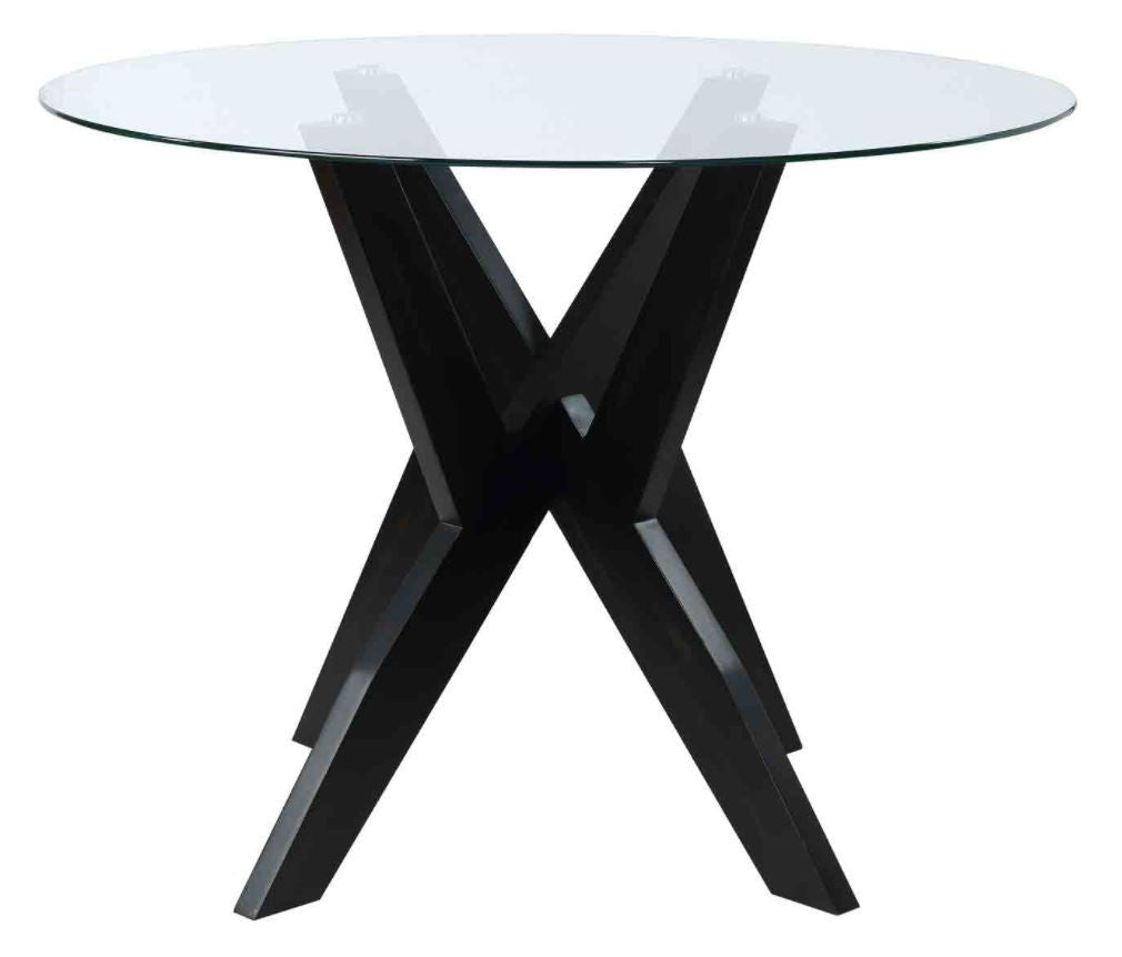GUILDA Black 5 PC Dining Set
