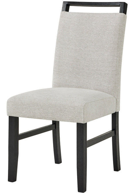 HANDLEY Faux Marble 6 Piece Dining Set with Bench