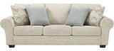 HARLIGEN Ivory Sofa & Loveseat