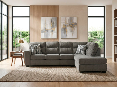 HARRISON Gray 117" x 88" Sectional