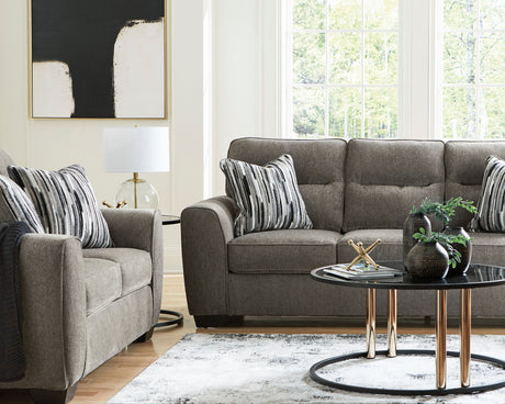 HARRISON Gray 90" Wide x 40" Height Sofa
