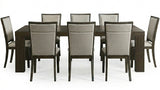HAVANA Walnut 9 Piece Dining Set