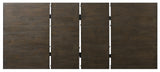 HAVANA Walnut Wood 9 Piece Dining Set