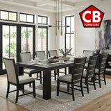 HAVANA Black 9 Piece Dining Set