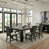 HAVANA Black 7 Piece Dining Set