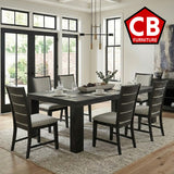 HAVANA Black 7 Piece Dining Set