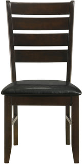 HAYVILLE Dark Brown 19" Wide Dining Chair
