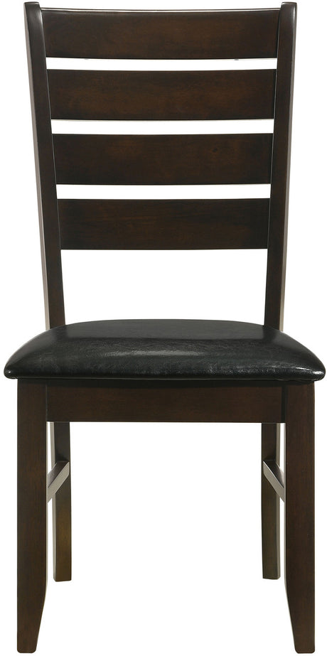 HAYVILLE Dark Brown 19" Wide Dining Chair