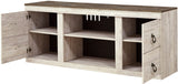 HAZEN Whitewash 60" Wide TV Stand (RTA)