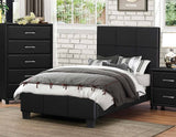 ECLIPSE Black Platform Bed