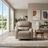 HELIOS Light Brown 38" Wide x 40" Height Rocker Recliner
