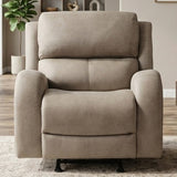 HELIOS Light Brown 38" Wide x 40" Height Rocker Recliner