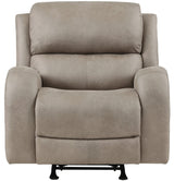 HELIOS Light Brown 38" Wide x 40" Height Rocker Recliner